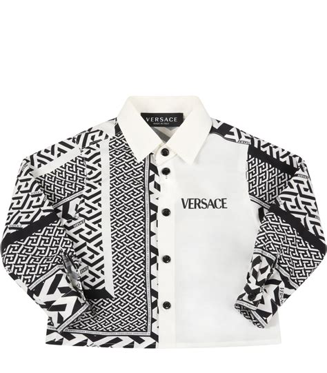 camicie versace bambino|Versace Kids .